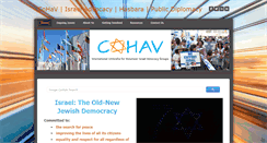 Desktop Screenshot of cohav.org